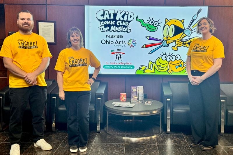 Van Wert Elementary Students Experience Live Theatre with Cat Kid Comic Club