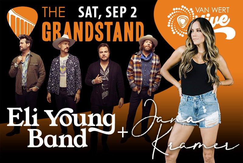 More Info for The Eli Young Band + Jana Kramer Co-Headline The Grandstand Concert 2023