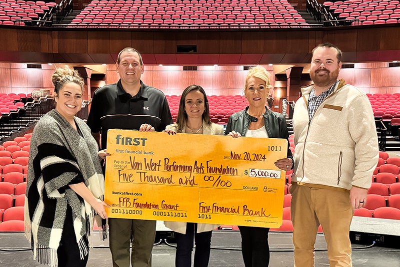 More Info for First Financial Foundation Awards Van Wert LIVE Support